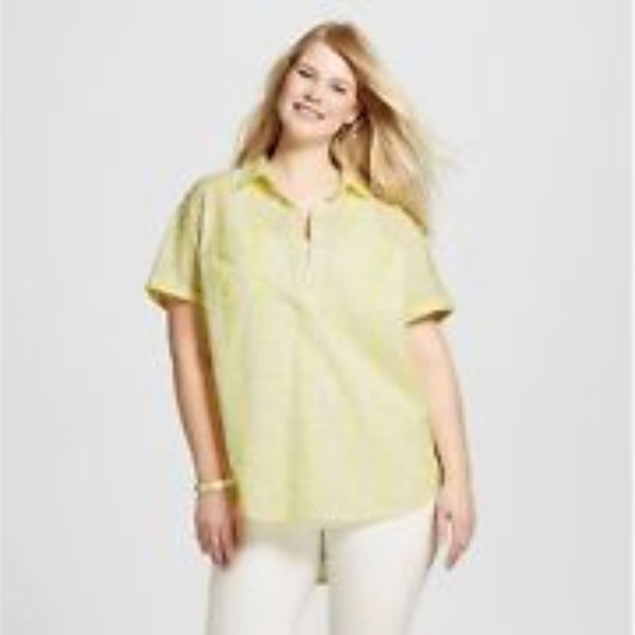 Merona Tops - New Women's Safety Eyelet Lace Short Sleeve Shirt Merona Tops - New Women's Safety Eyelet Lace Short Sleeve Shirt